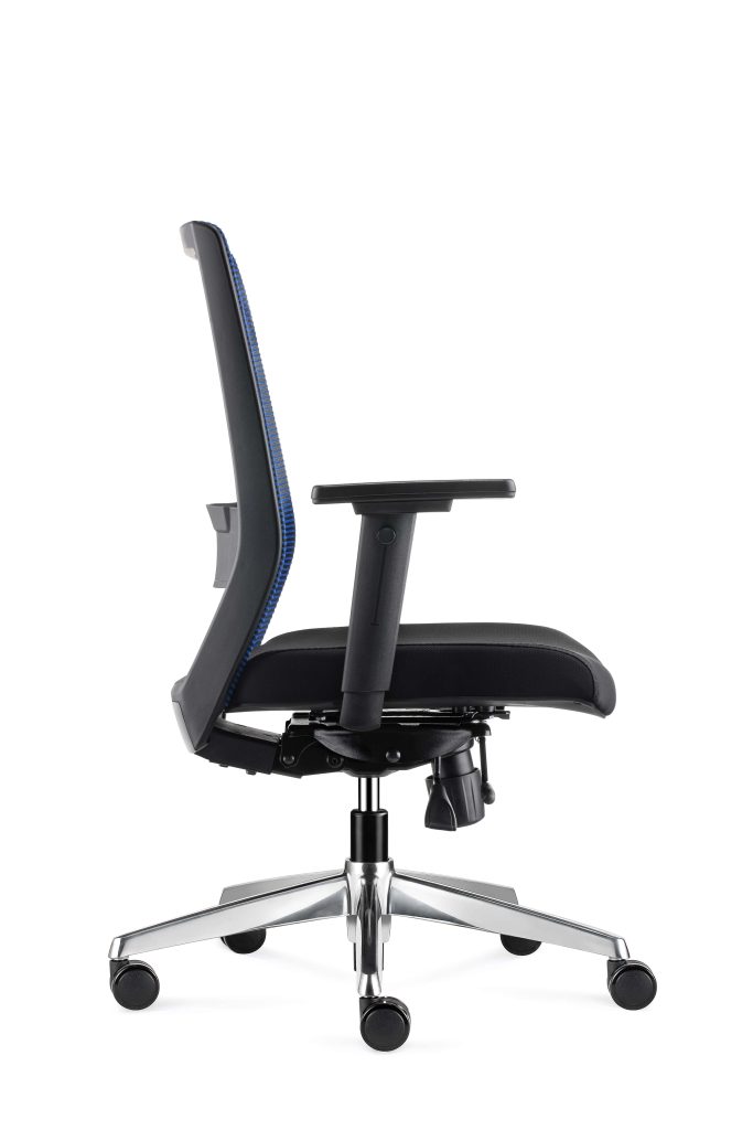 Voorbeeld bureaustoel met armleuning